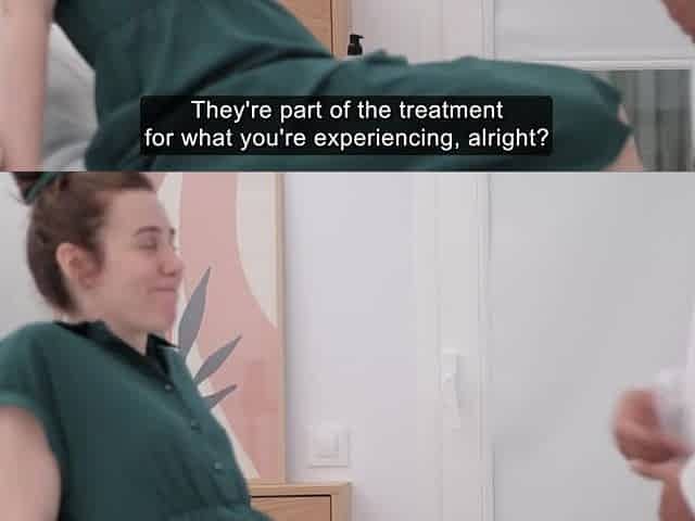 My 1st Session to treat my VAGINAL PANG With The Doctor