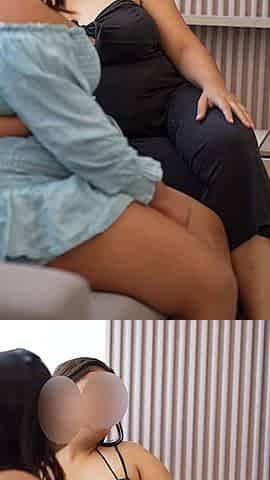 Lesbians Kiss and Lick Their Pussies Passionately Until They Orgasm