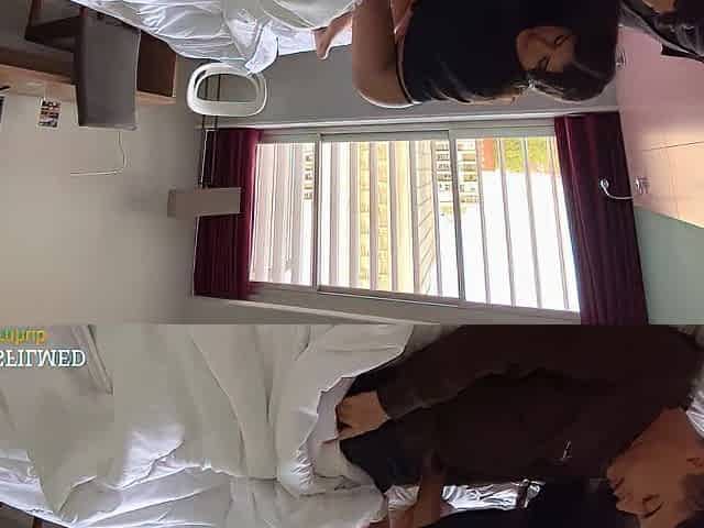 It was our final day at the hotel so we let our neighbors see us bang