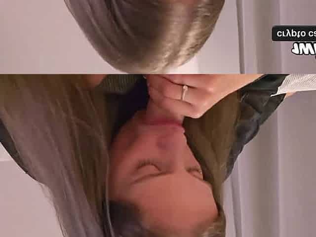 Sneaky neighbor gives blowjob, hubby's away - steaming XXX!