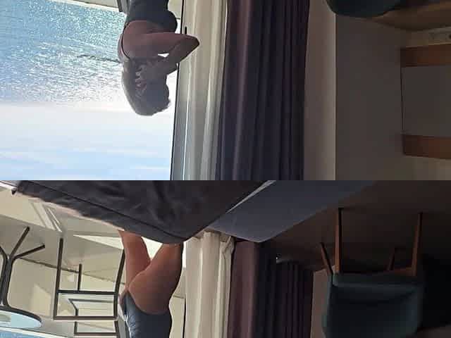 Cheating with Guy From Next Room in Hotel!