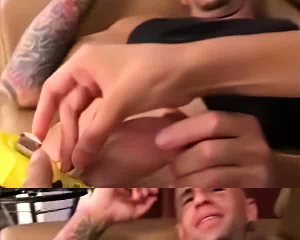 Small titted brunette amateur anal nailed at home
