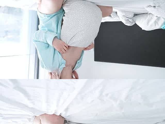 Pillow Humping in Daddy's Shirt