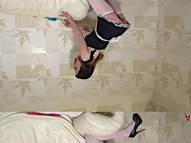 Perverted hairy MILF exciting solo movie