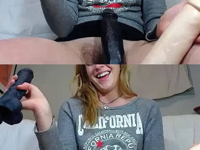 Stacked brunette goes solo toys and masturbation