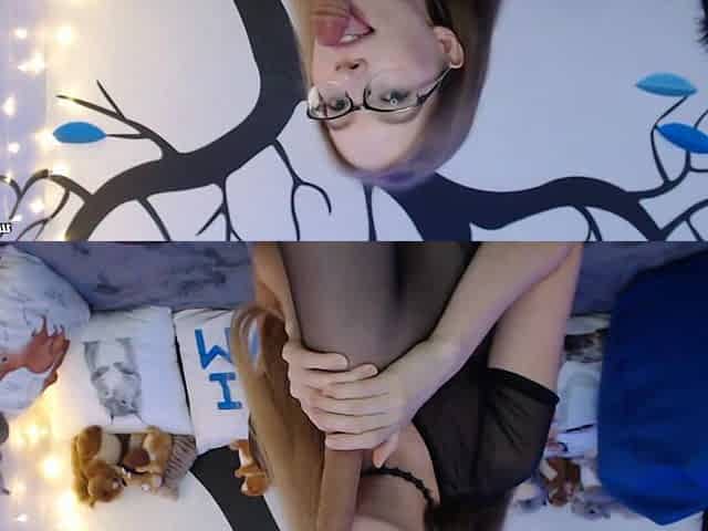 Live: BJ, Cum in Peek-a-boo Black 10:31