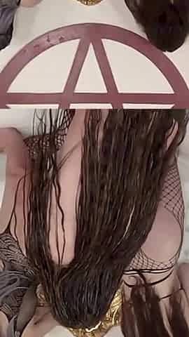 Licking Violet and Mel's Ass