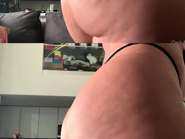 Solo masturbation of a beautiful amateur blonde