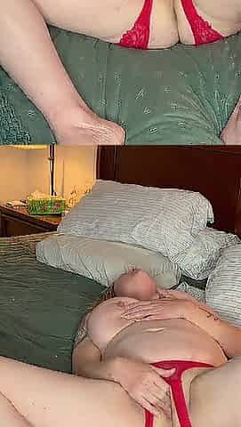 Finger screwing my butt