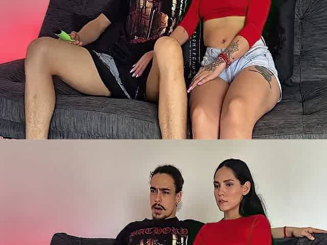 Hermanastra Latina Me Sorprende Mientras Veo Una Pelicula! - Porno Espanol 15 Min
