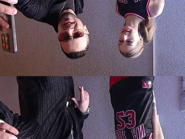 I meet a cute basketball player and screw her on the street