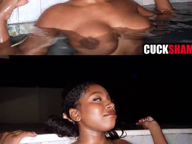Black wife cucking white spouse