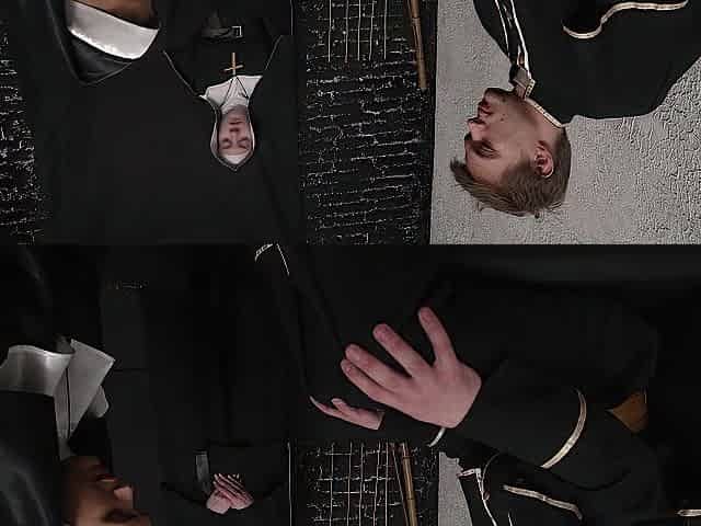 All nuns get to confess to the priest