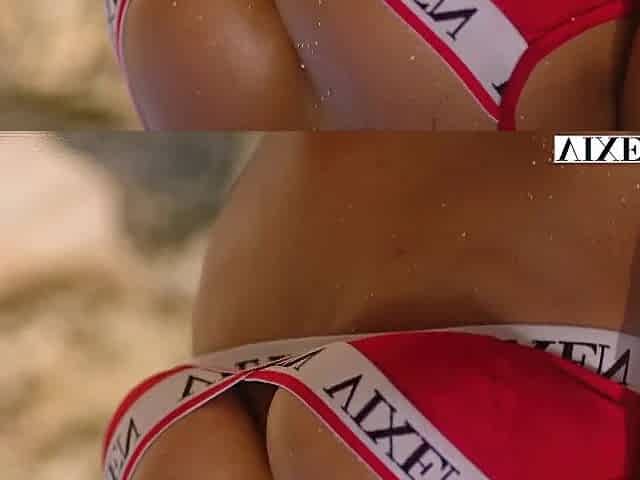 VIXEN Spoiled rich angels have 3some at spa