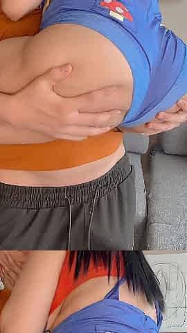Large Ass Latin chick Gaby Homemade Oral sex and Screw