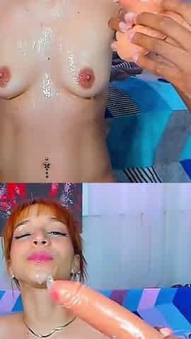 Deep Tongue in a Soaked Pussy