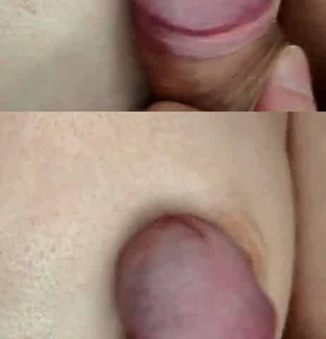 Massaging Her Small Tits Before Fucking Her Mouth and Bra