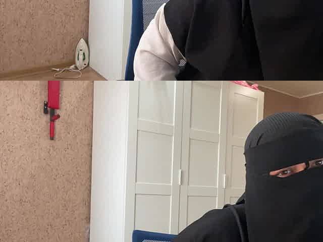 Arab Girl with Big Boobs in Hijab on Live Cam