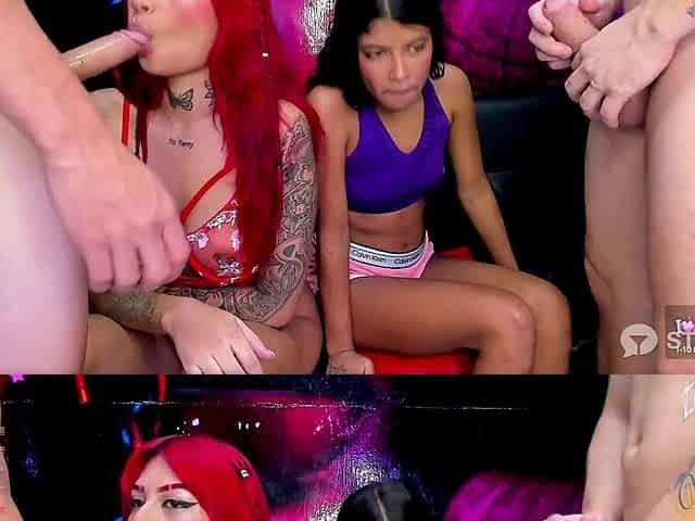 Latina amateurs ignite fiery passion with sultry intimate charm