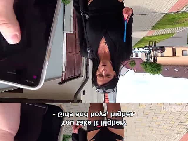 European Brunette Milf Mature Walking On Public With Vibrator 720p - Public Hardcore