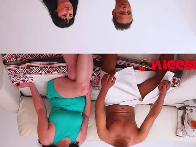 Busty Divorced 40-year-old Seeks Interracial Sex. Emmita Smile Has Sex with a Young BBC in Fakings Black Fix
