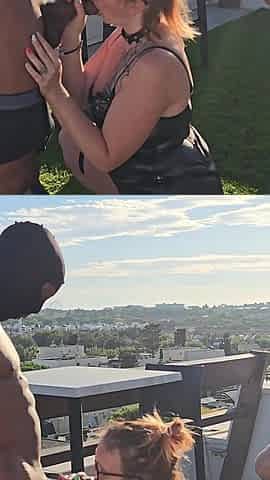 MILF Fucked by a BBC, in Front of Her Cuckold Husband