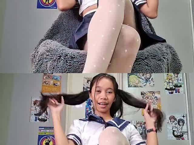 College Angel Nylon JOI