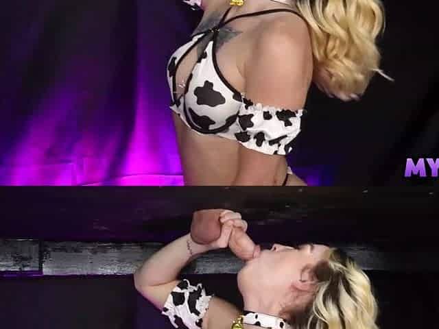 I Goo On Sexy Amateur Golden-haired - Milking Table Tugjob