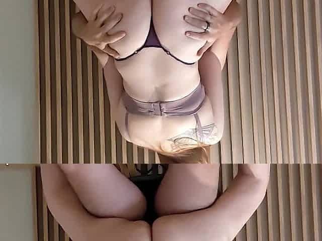 I Love Sitting on His Dick in the Chair and Feeling My Pussy Filled with Hot Cum