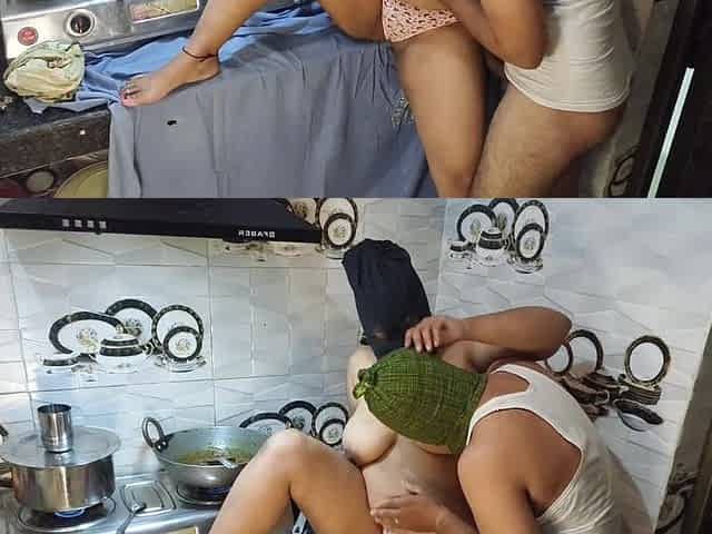 Bhabhi Did Maze Kitchen with Her Brother in Law Hard Fuck While Husband Was on Duty.