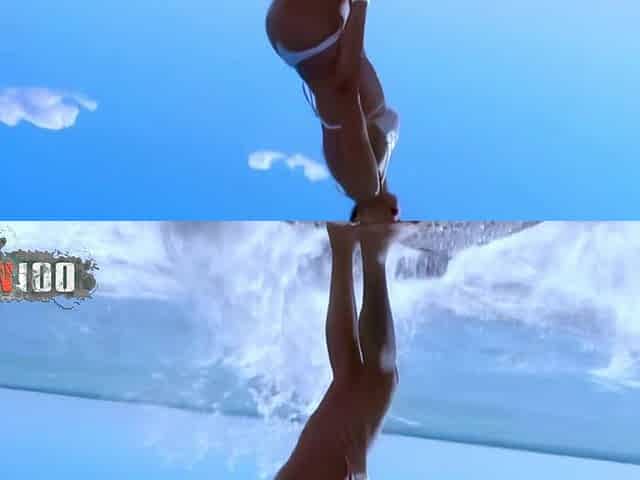 Canele: Arabian Removing Her Clothes by the Beach