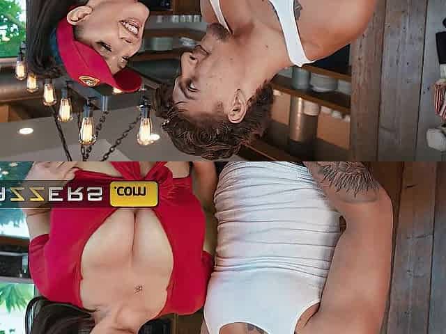 Pizza Party Blowbang Angela White Brazzers