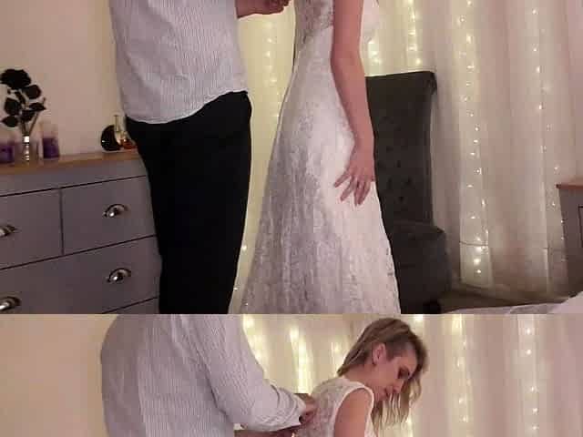 Sexy blonde teen blowjob and gangbanged then creampied