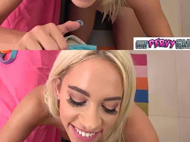 My Stepdaughter + Tight Pussy Gets So Soaking Wet - I Cant Say No