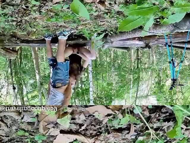 18 Years Old Hot Chick Having Sex Outdoors
