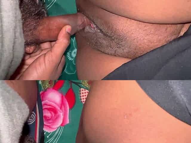Desi Aunty First Time Pani Nikal Diya Bhatije Ne