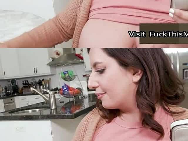 Sex affair with booty stepmom POV video
