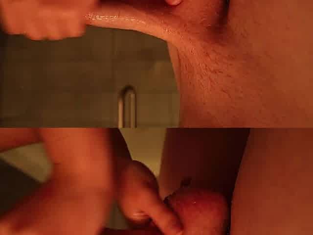 Most good Damn Shower Milking, Huge Milking 4K,????Consummate Wang Jerking off Ball Messaging shower with Oil