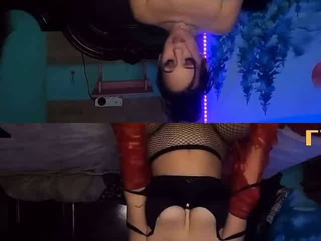Big-Titted MILF Homewrecker Cums Hard on Webcam