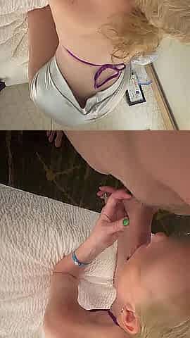 Oral-sex break during the swingers party