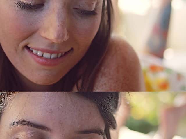 Freckled girl next door fucking the man with the fat dick