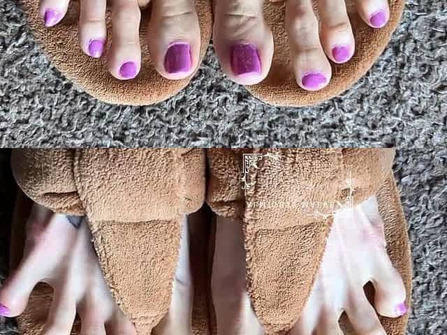 Maitresse Madelines solo foot fetish POV
