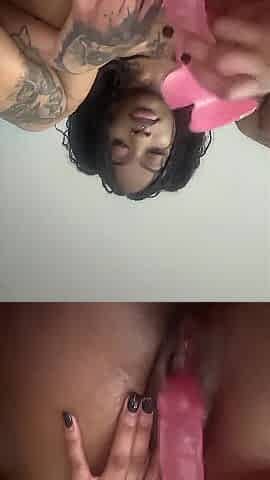 hawt small black playing with juicy cunt