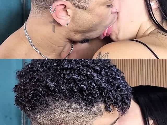 FAT BOY AND FRIENDS VS GIRLS - A Hot Couple In Wild Kissing