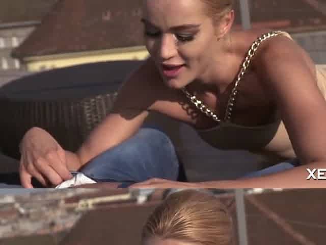 Serbian Blonde Fucked In Facialized