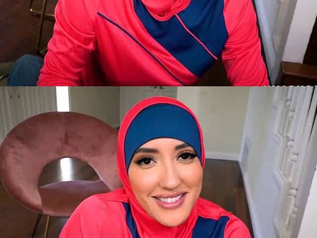 Hijab Hookup-Collecting The Rent, Chloe Amour