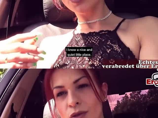 Super Skinny German Slut Pick Up In Car And Outdoor Fuck In Berlin