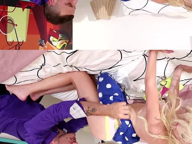 Babysitter Elaina Raye rough sex video