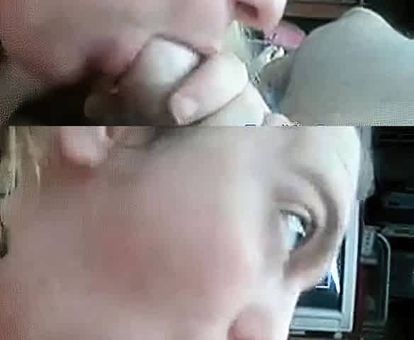 Cock-Sucking Close-Up Webcam Fun With My Husband