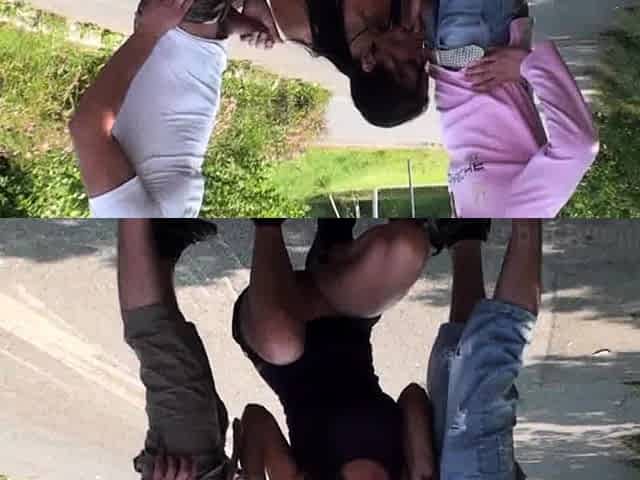Hardcore Anal Threesome Outdoors Fucking HD